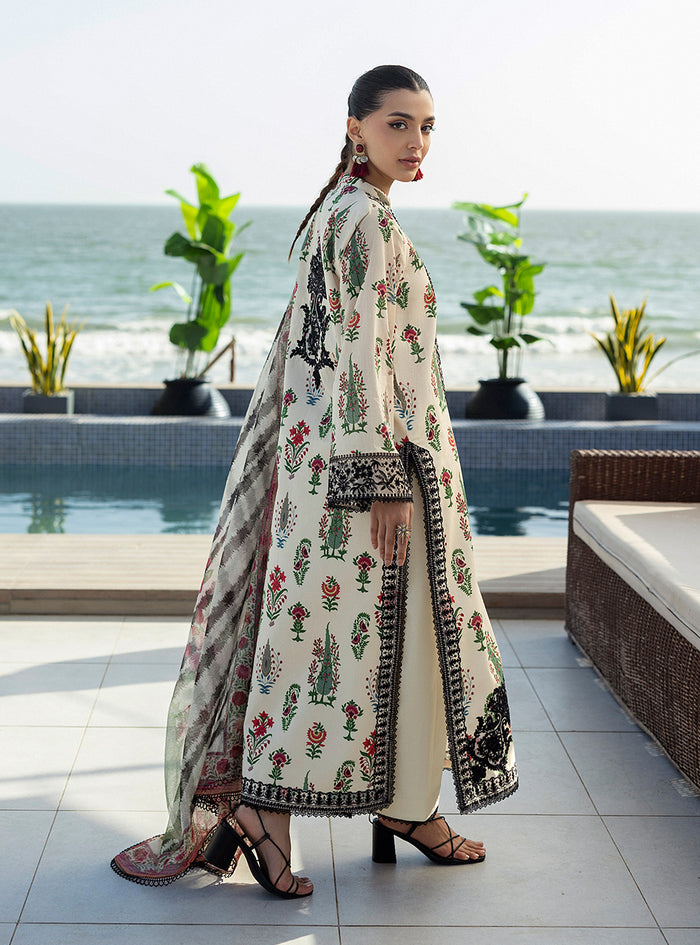 Zainab Chottani | Tahra Lawn 25 | Azureh -  Zainab Chottani Ladies Clothes - Original Designer Dress - House of Maryam