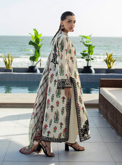 Zainab Chottani | Tahra Lawn 25 | Azureh -  Zainab Chottani Ladies Clothes - Original Designer Dress - House of Maryam