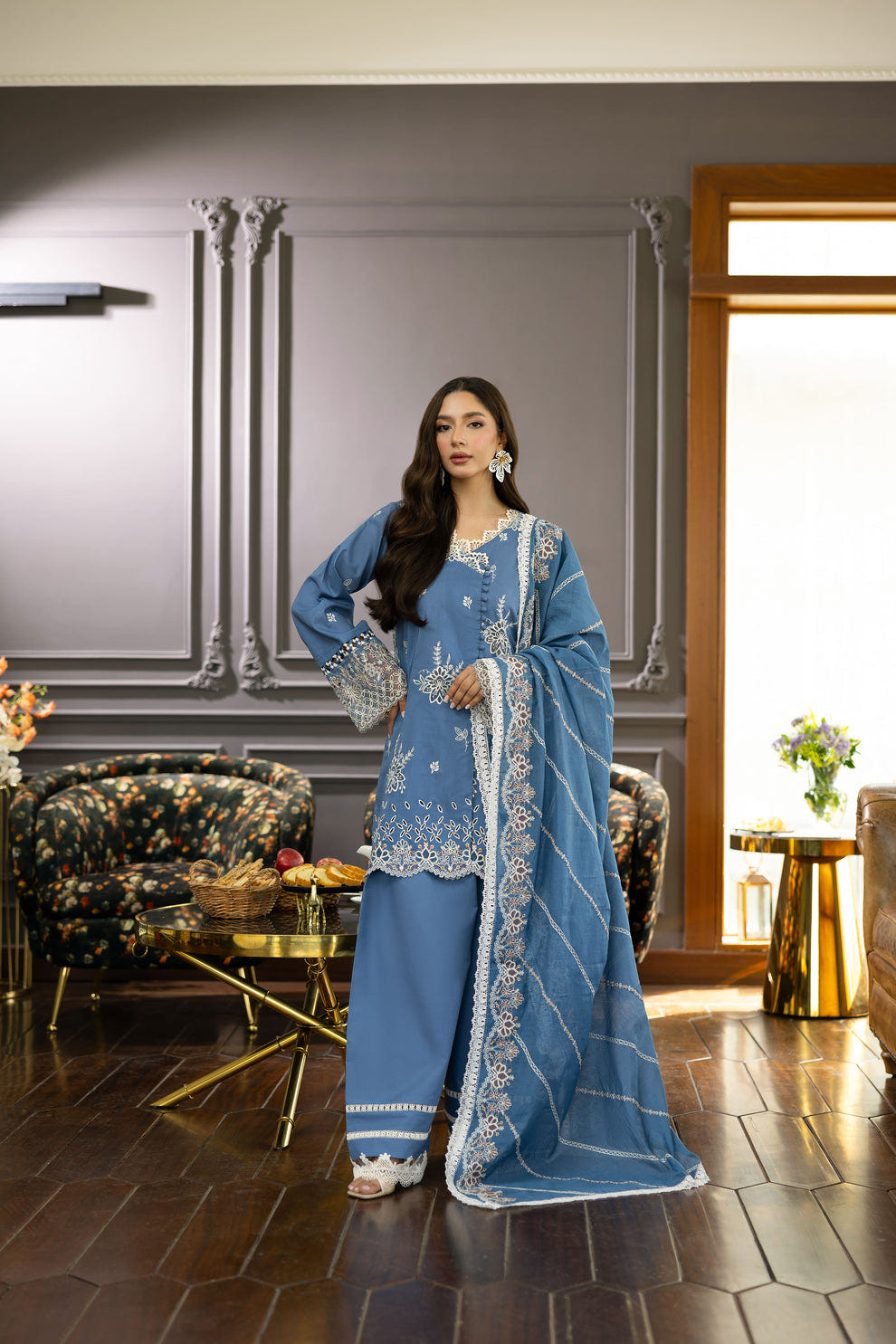 Florent | Eid Collection | FEF - 7A -  Florent Ladies Clothes - Original Designer Dress - House of Maryam