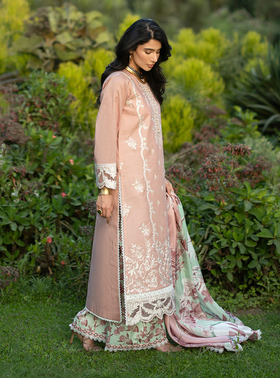 Zainab Chottani | Luxe Lawn 26 | Esme - 02, image 4