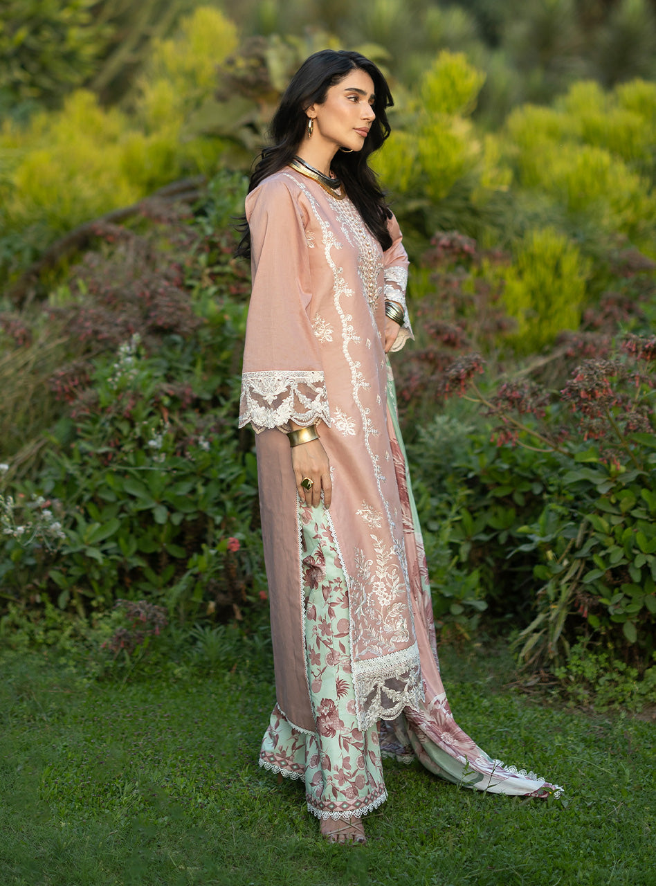 Zainab Chottani | Luxe Lawn 26 | Esme - 02, image 3
