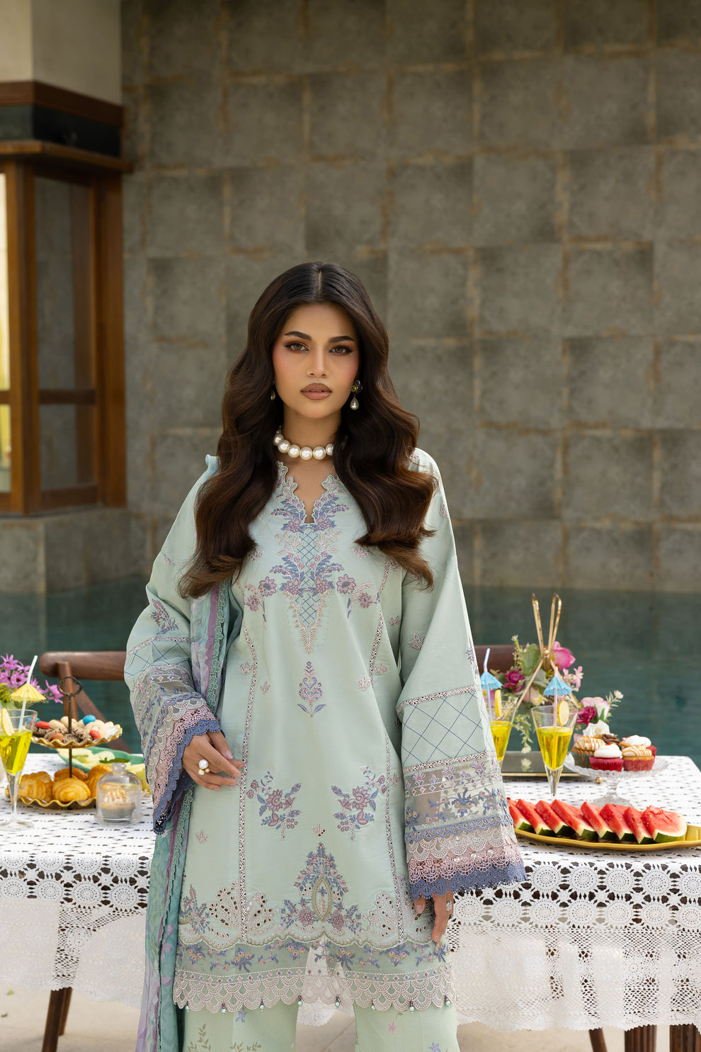 Florent | Eid Collection | FEF - 4B -  Florent Ladies Clothes - Original Designer Dress - House of Maryam