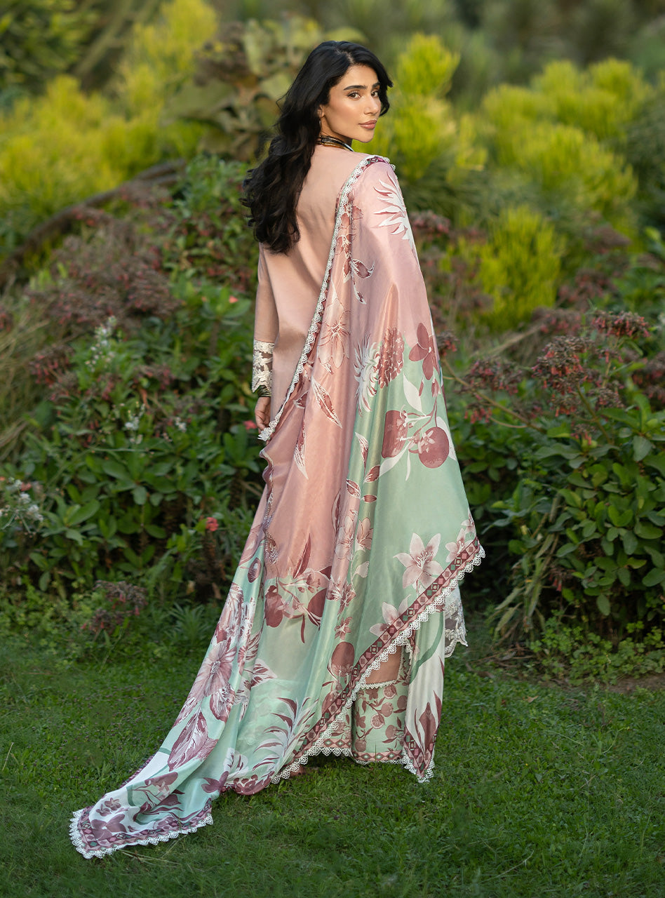 Zainab Chottani | Luxe Lawn 26 | Esme - 02, image 2