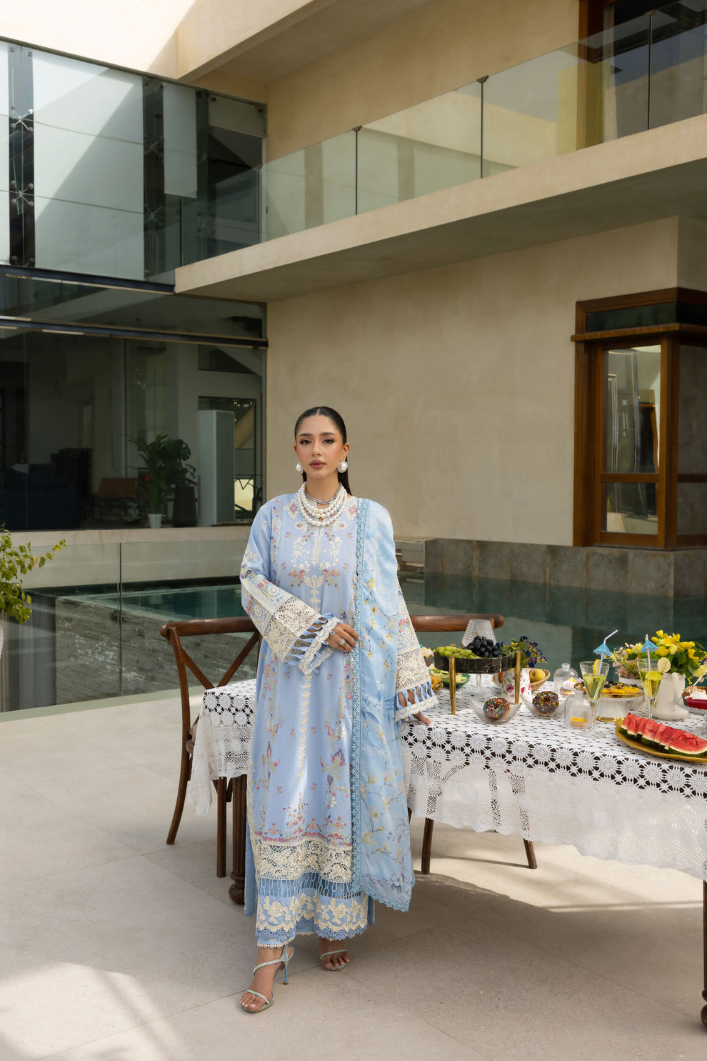 Florent | Eid Collection | FEF - 6B -  Florent Ladies Clothes - Original Designer Dress - House of Maryam