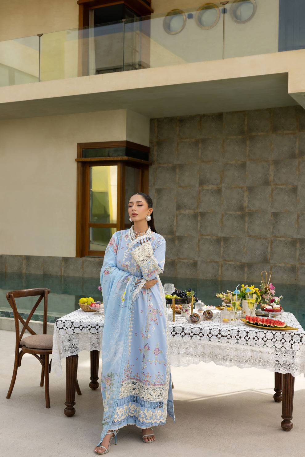 Florent | Eid Collection | FEF - 6B -  Florent Ladies Clothes - Original Designer Dress - House of Maryam