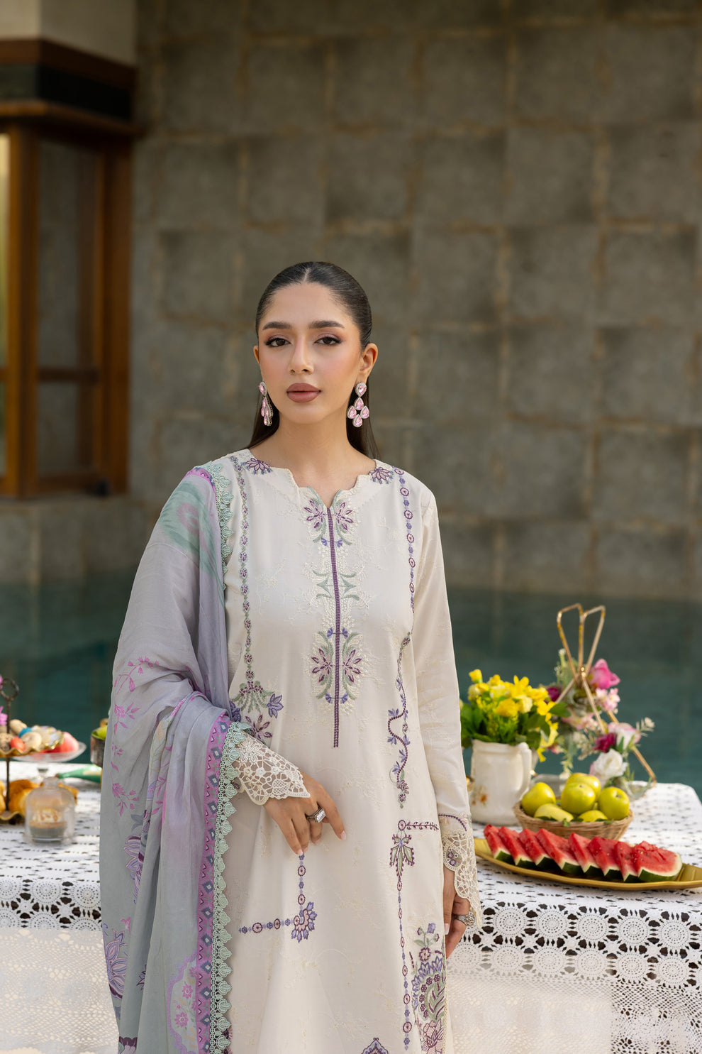 Florent | Eid Collection | FEF - 8B -  Florent Ladies Clothes - Original Designer Dress - House of Maryam