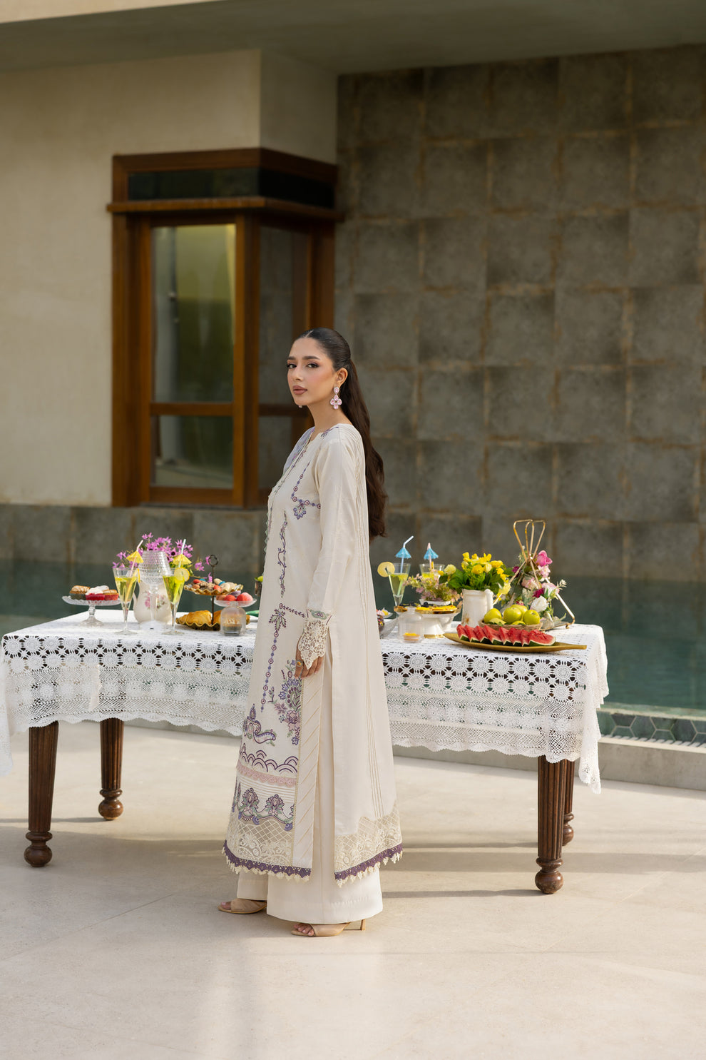 Florent | Eid Collection | FEF - 8B -  Florent Ladies Clothes - Original Designer Dress - House of Maryam