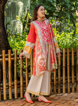 Roheenaz | Ethereal Bloom Lawn 25 | Roselle