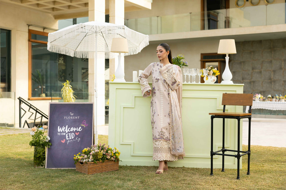 Florent | Eid Collection | FEF - 6A -  Florent Ladies Clothes - Original Designer Dress - House of Maryam