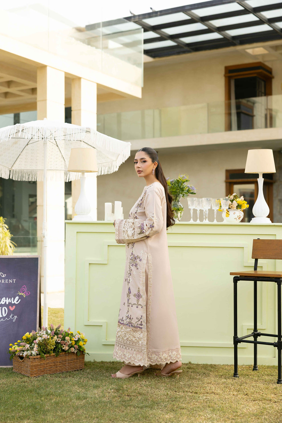 Florent | Eid Collection | FEF - 6A -  Florent Ladies Clothes - Original Designer Dress - House of Maryam