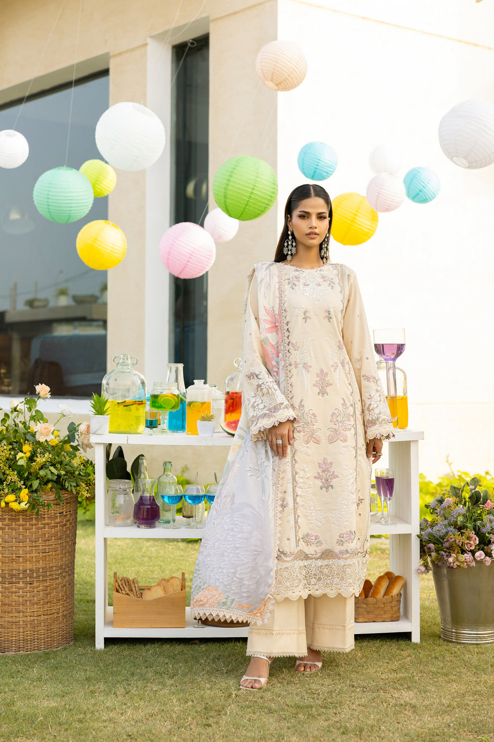 Florent | Eid Collection | FEF - 3B -  Florent Ladies Clothes - Original Designer Dress - House of Maryam