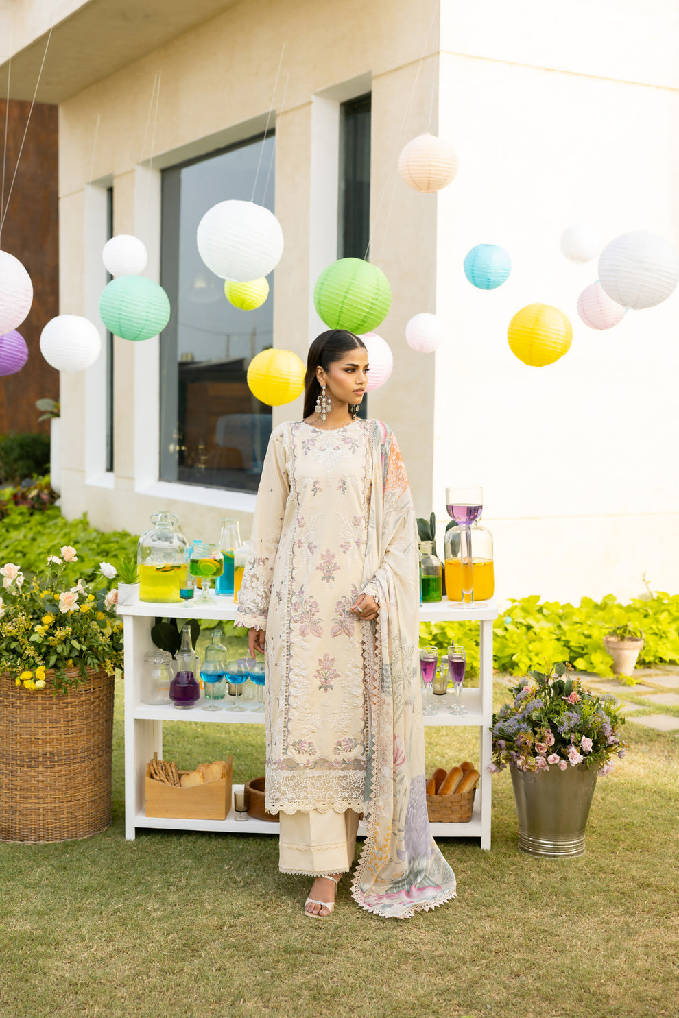Florent | Eid Collection | FEF - 3B -  Florent Ladies Clothes - Original Designer Dress - House of Maryam