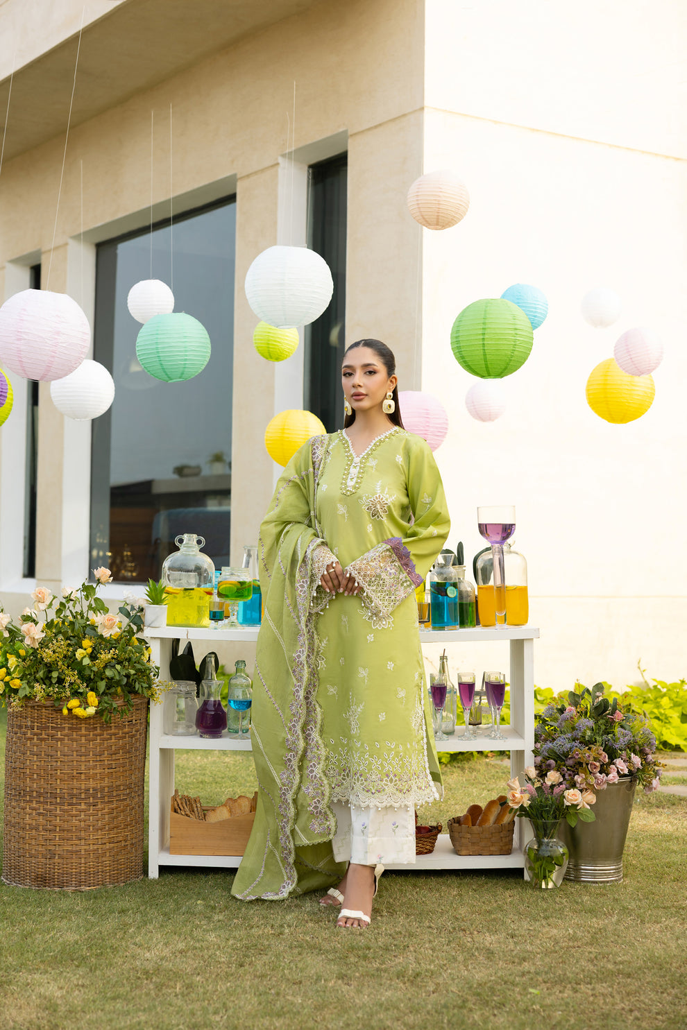 Florent | Eid Collection |FEF - 7B -  Florent Ladies Clothes - Original Designer Dress - House of Maryam