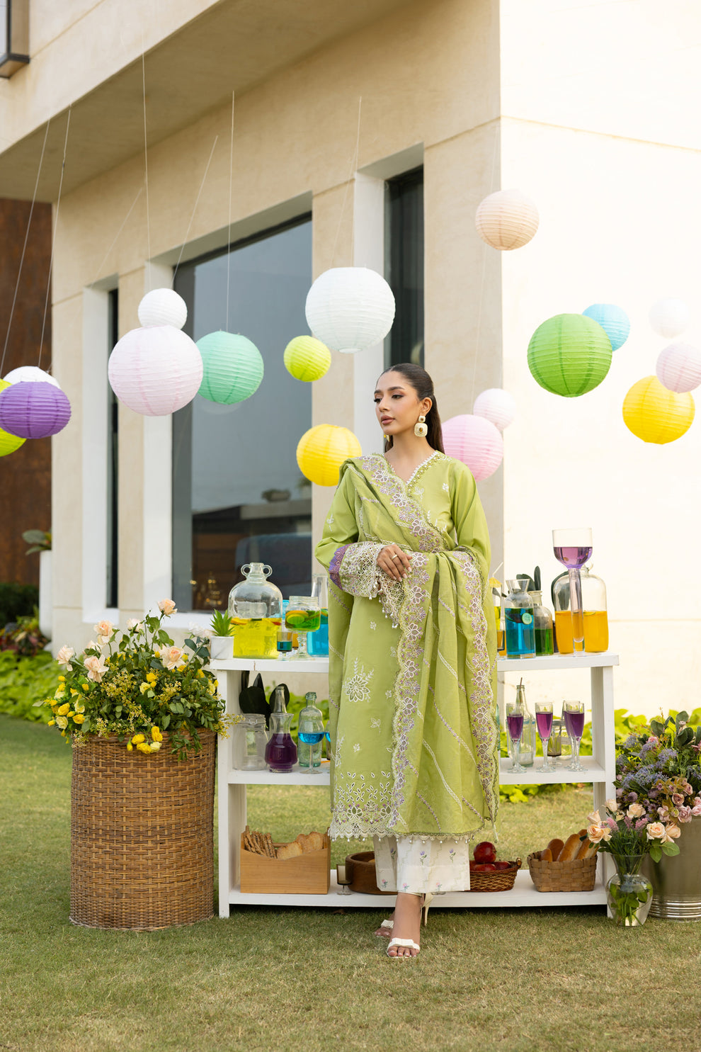 Florent | Eid Collection |FEF - 7B -  Florent Ladies Clothes - Original Designer Dress - House of Maryam