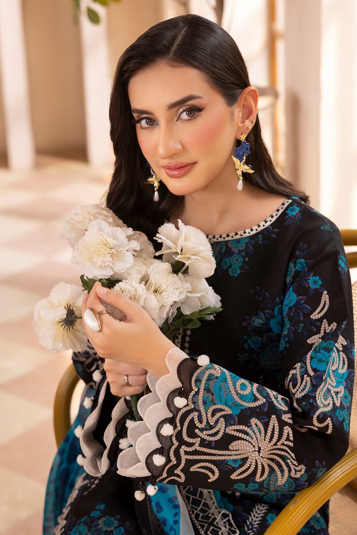 Charizma | Infinity Lawn | 3-PC UNSTITCHED EMBROIDERED LAWN COLLECTION IN6-06, image 3
