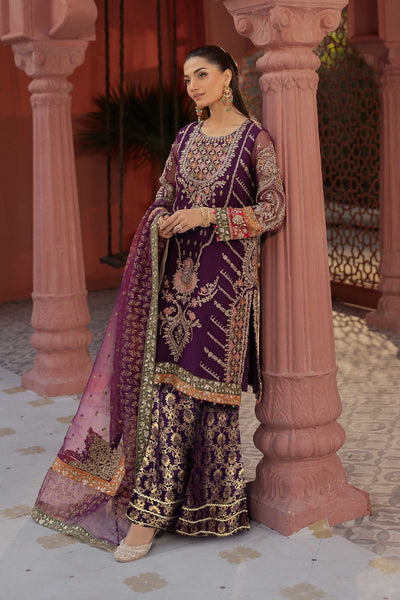 Maria B | Formal Wears | SF-EF25-28 -  Maria B Ladies Clothes - Original Designer Dress - House of Maryam