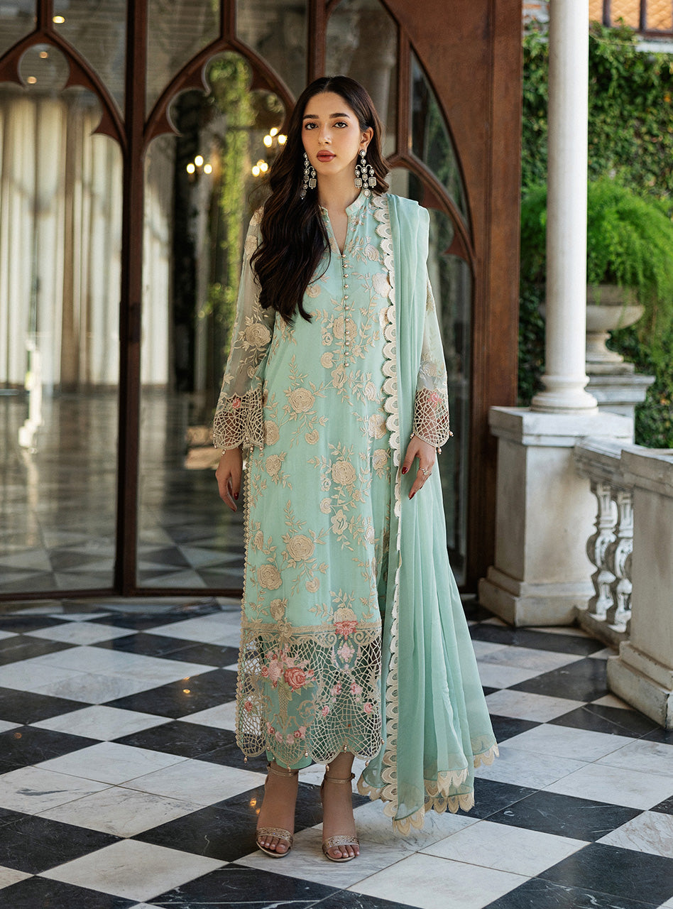 Zainab Chottani | Ramadan Edit 25 | Seafoam Serenity -  Zainab Chottani Ladies Clothes - Original Designer Dress - House of Maryam