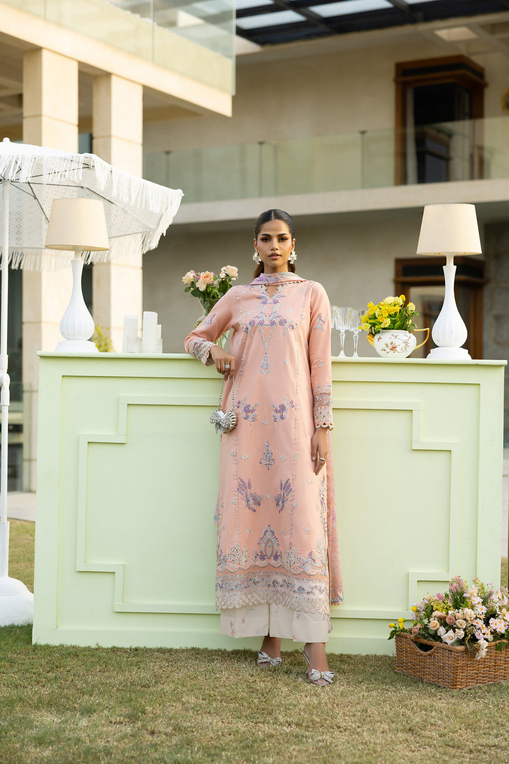 Florent | Eid Collection | FEF - 4A -  Florent Ladies Clothes - Original Designer Dress - House of Maryam