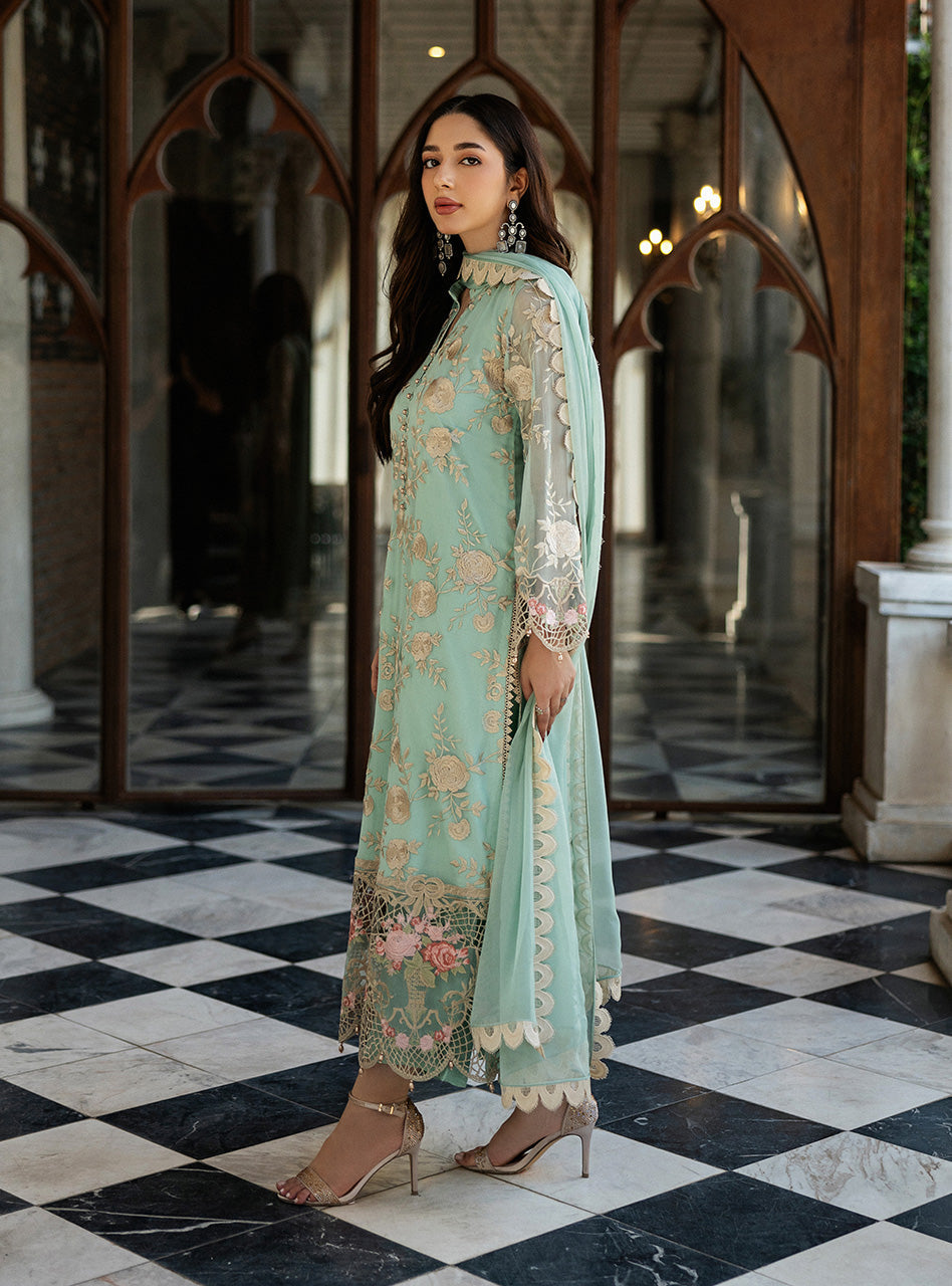 Zainab Chottani | Ramadan Edit 25 | Seafoam Serenity -  Zainab Chottani Ladies Clothes - Original Designer Dress - House of Maryam