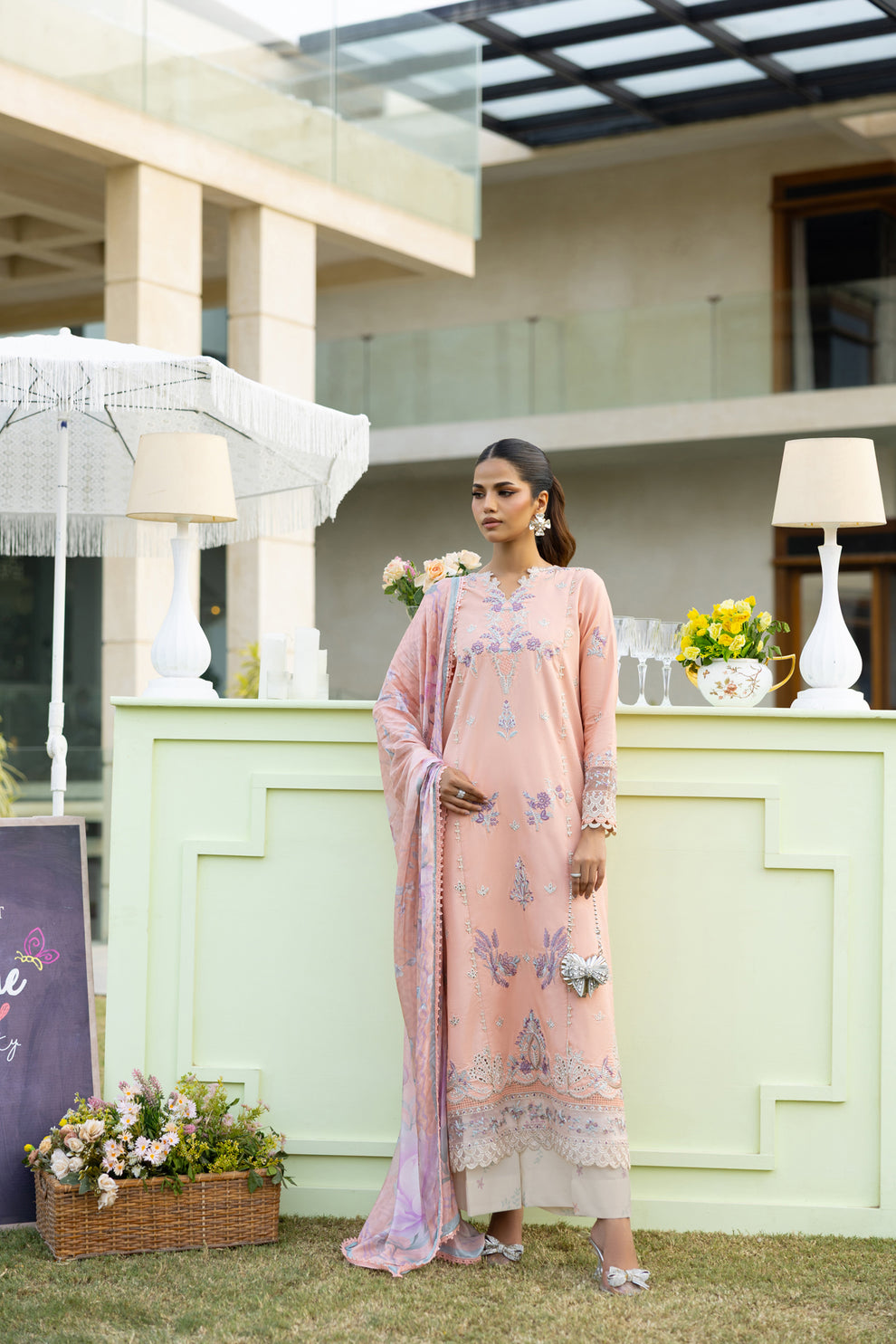 Florent | Eid Collection | FEF - 4A -  Florent Ladies Clothes - Original Designer Dress - House of Maryam