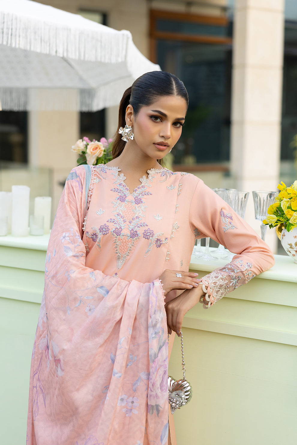 Florent | Eid Collection | FEF - 4A -  Florent Ladies Clothes - Original Designer Dress - House of Maryam