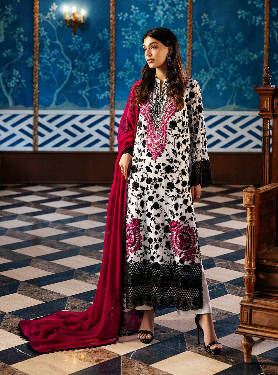 Zainab Chottani | Ramadan Edit 25 | Ivory Symphony -  Zainab Chottani Ladies Clothes - Original Designer Dress - House of Maryam