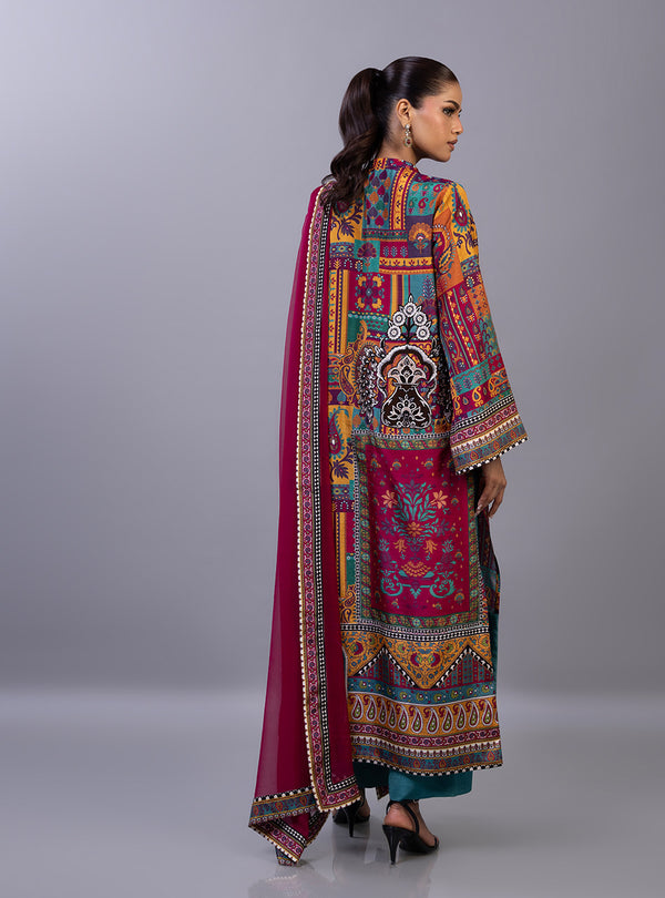 Zainab Chottani | Ramadan Edit 26 | Mirage Long Shirt, image 2