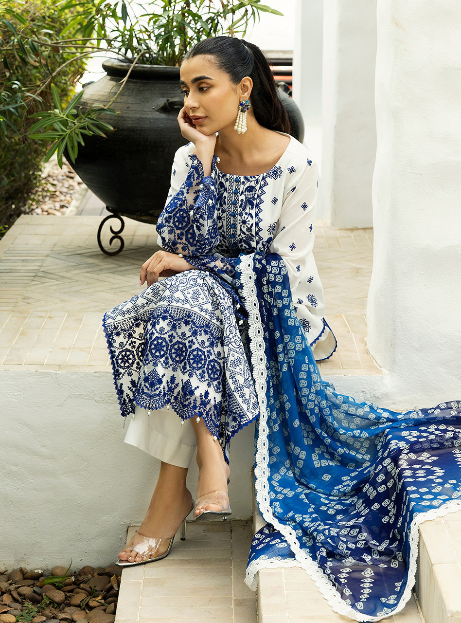 Zainab Chottani | Chikankari 25 | Reem - 8A -  Zainab Chottani Ladies Clothes -  House of Maryam