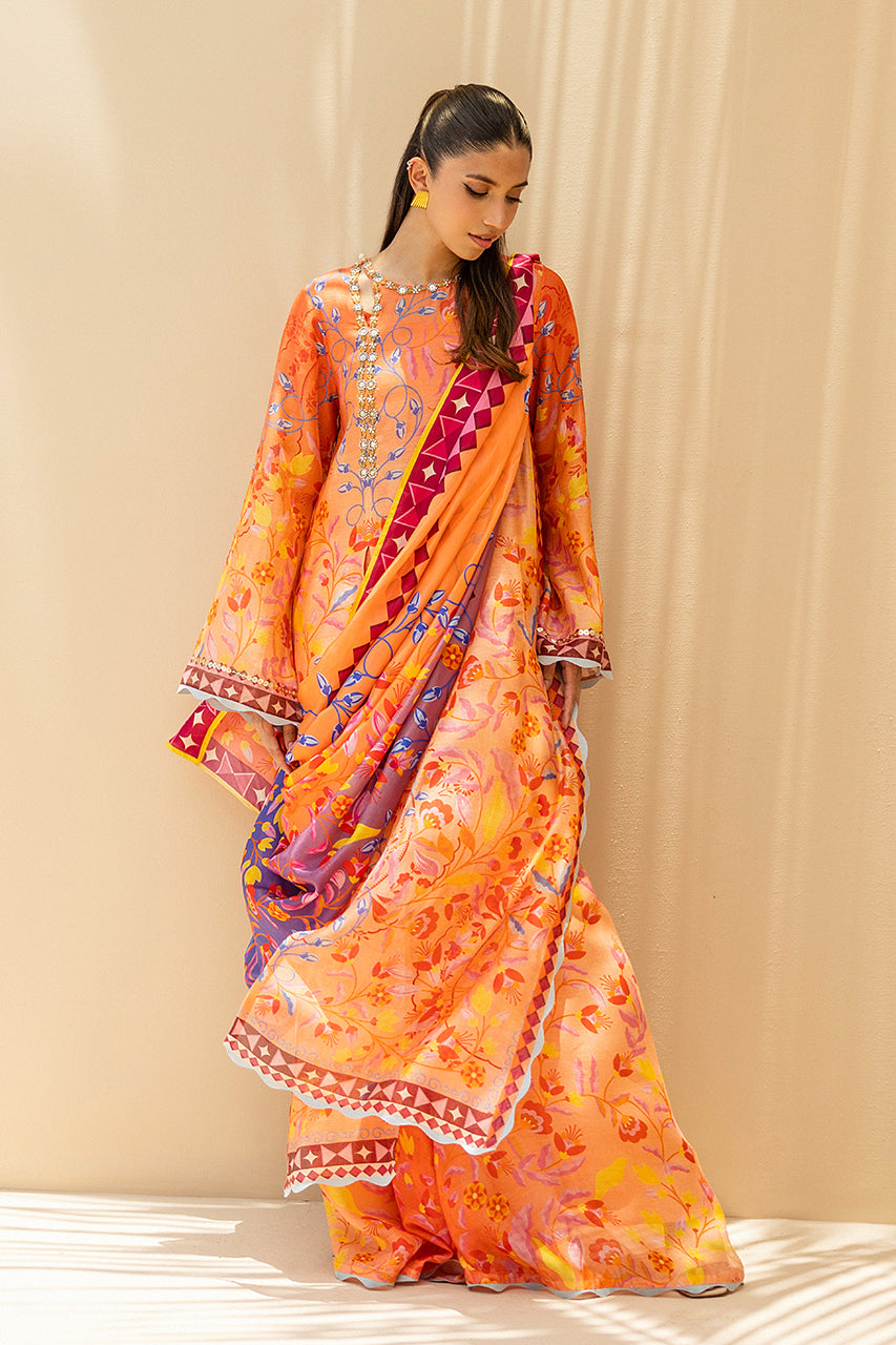 Sania Maskatiya | Fall Festive Glimmer | Evi -  Sania Maskatiya Ladies Clothes - Original Designer Dress - House of Maryam
