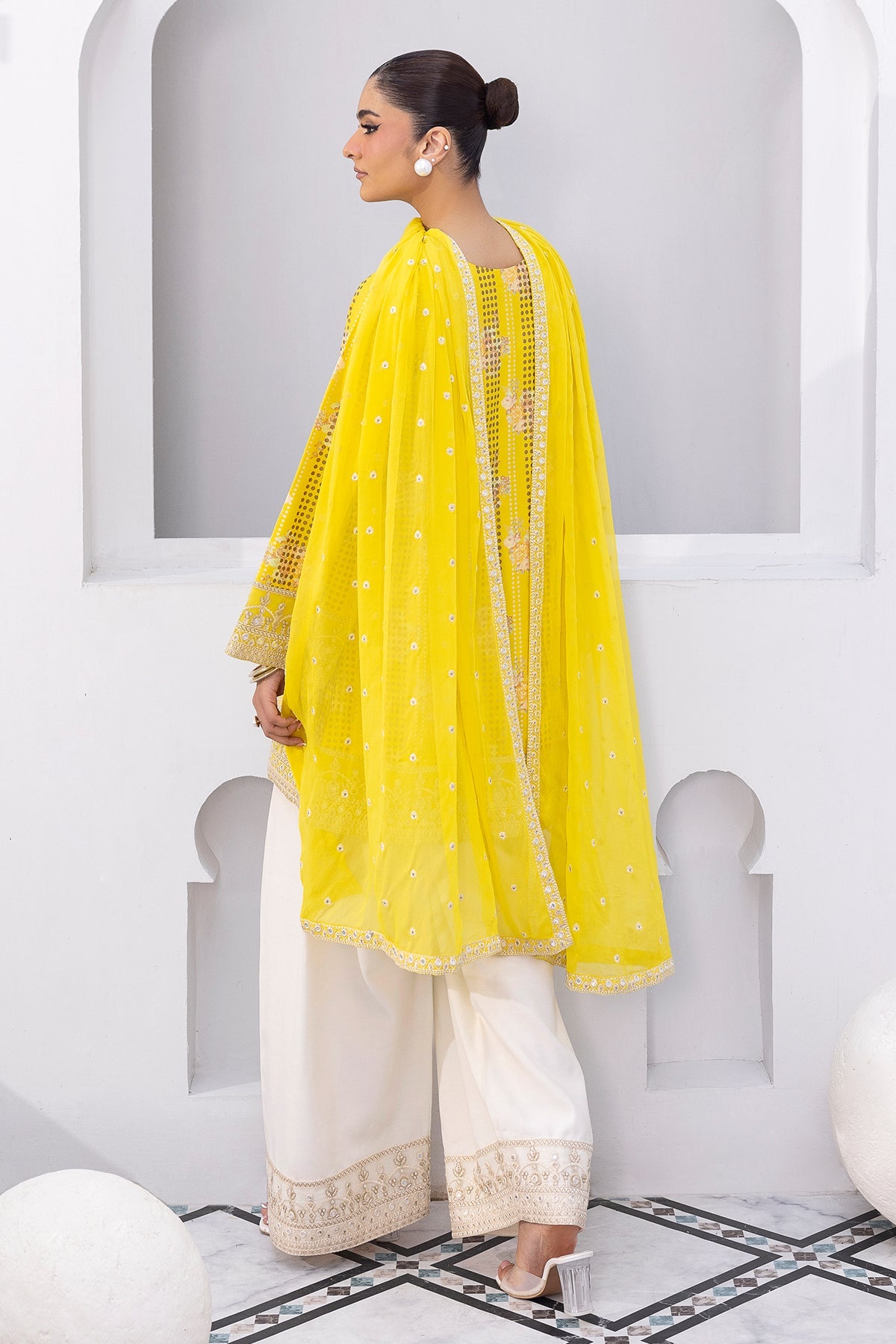 Charizma | Festive Pret | 3-PC Embroidered Raw-Silk CMA-6-410, image 2