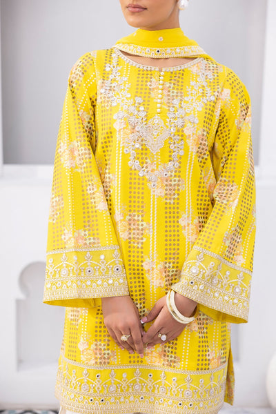 Charizma | Festive Pret | 3-PC Embroidered Raw-Silk CMA-6-410