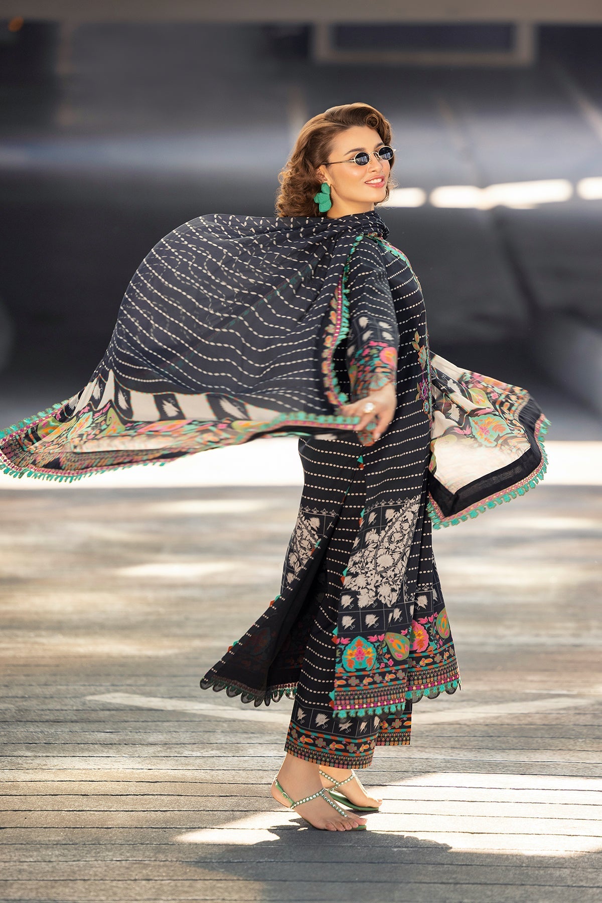 Charizma | Aniq Lawn |  AN6-09, image 8