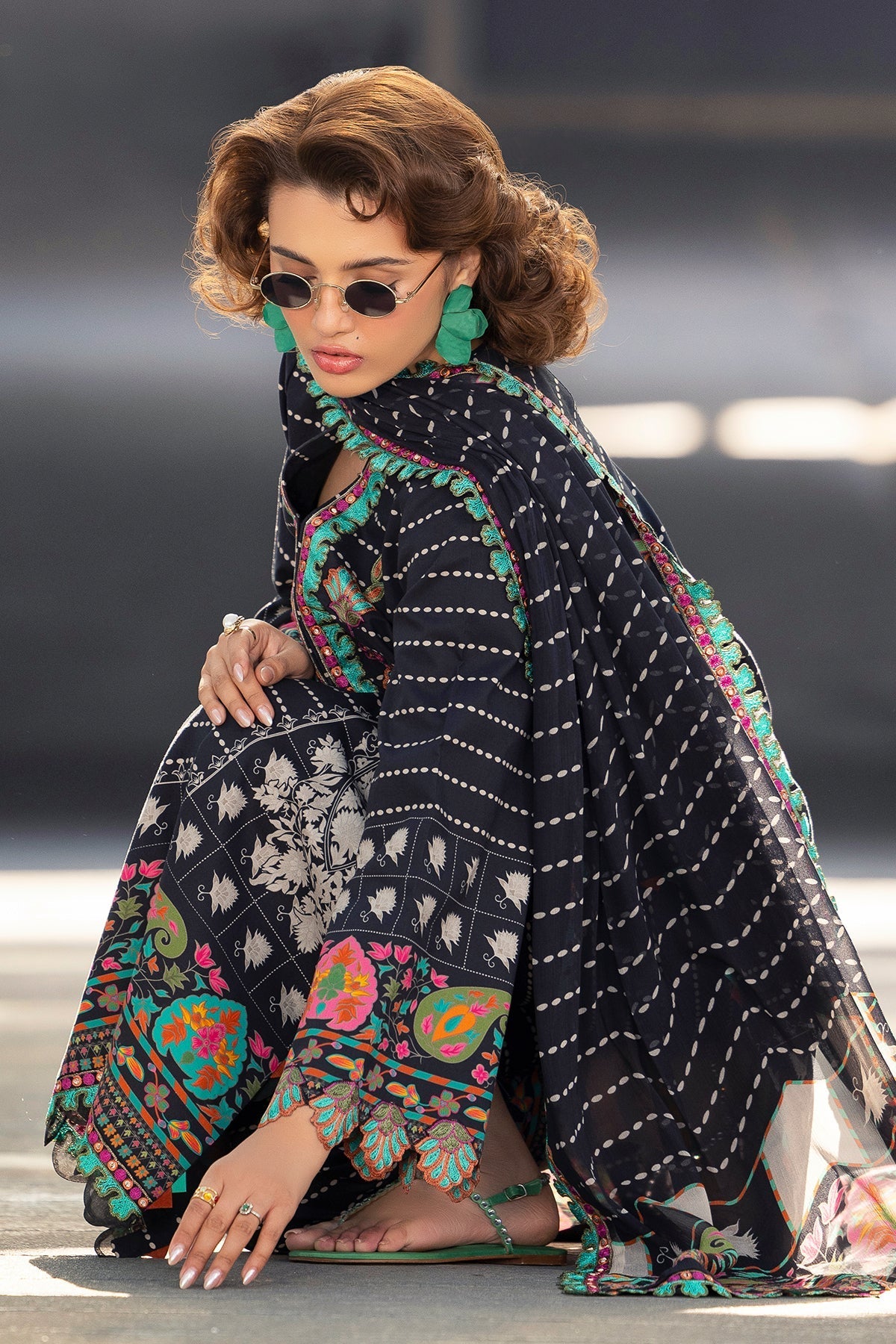 Charizma | Aniq Lawn |  AN6-09, image 10