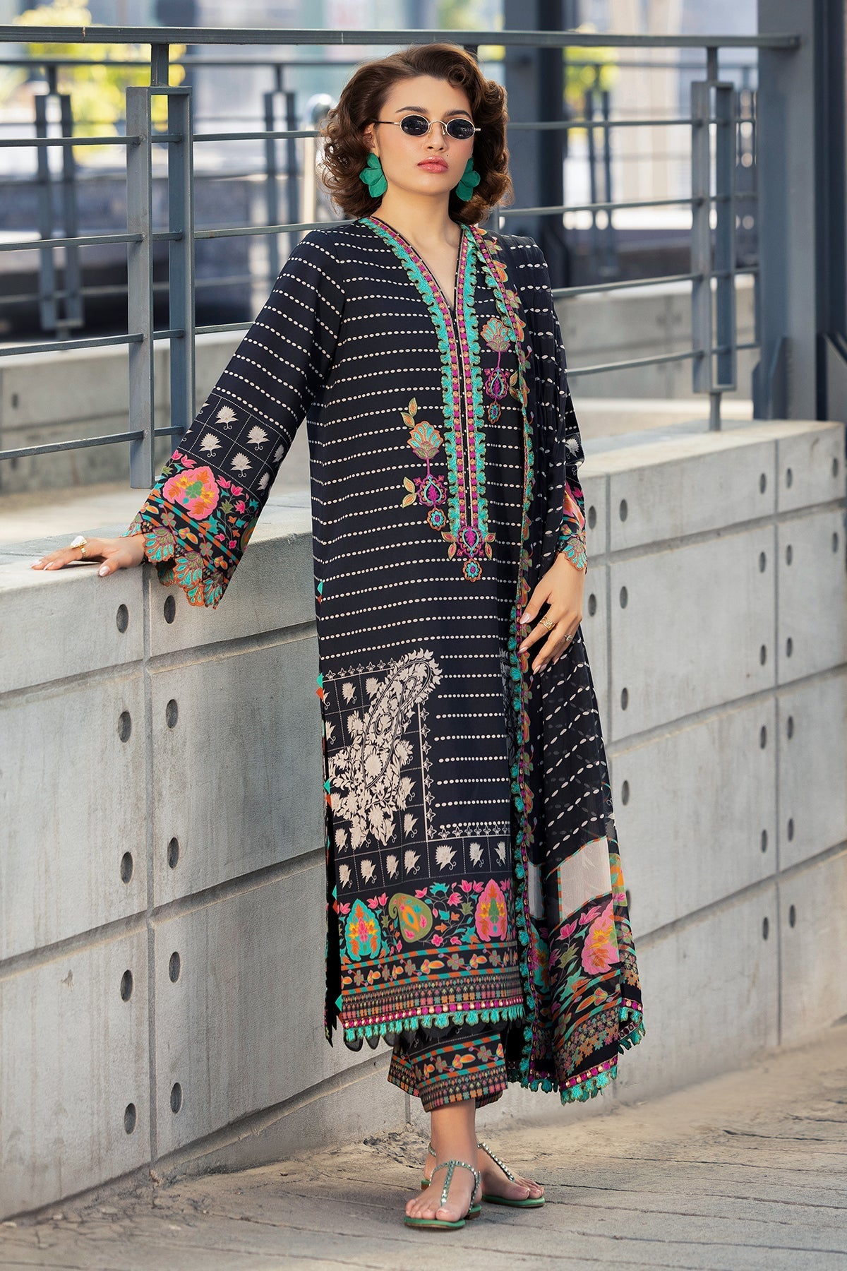 Charizma | Aniq Lawn |  AN6-09, image 6