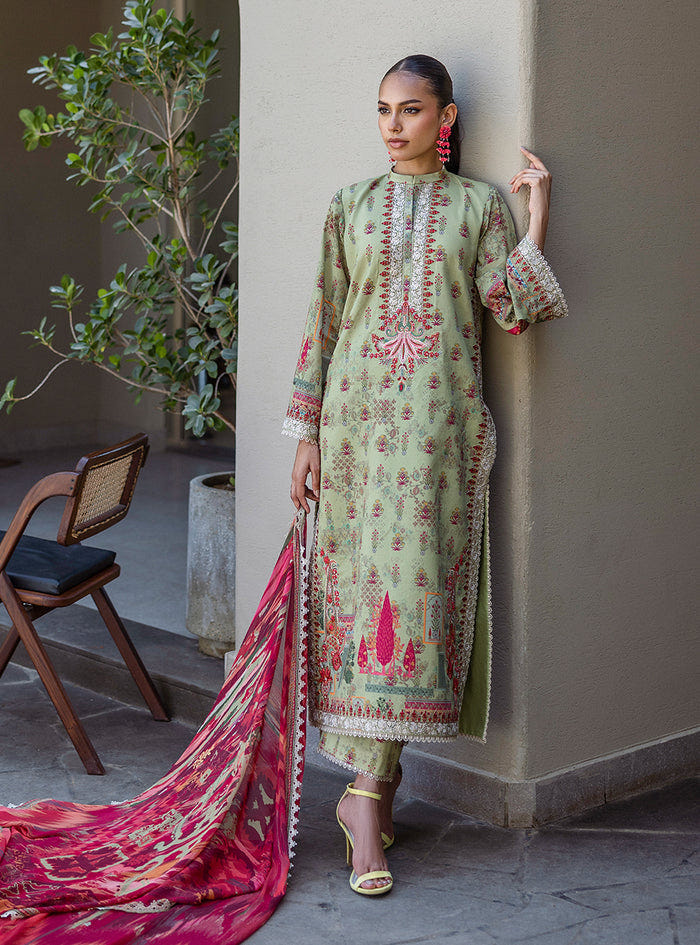 Zainab Chottani | Tahra Lawn 25 | Zaira -  Zainab Chottani Ladies Clothes - Original Designer Dress - House of Maryam
