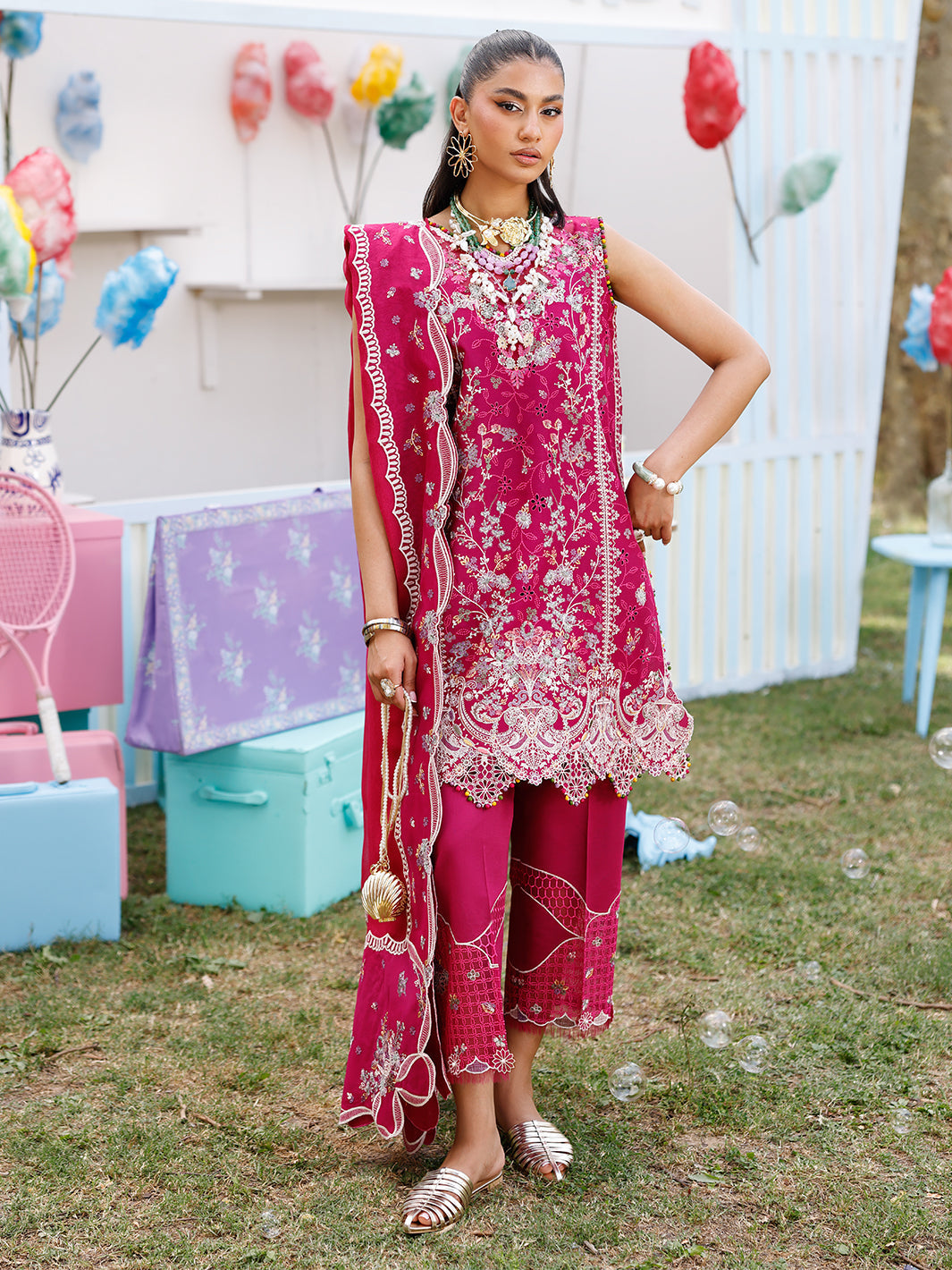 Bin Ilyas | Carnival Summer Edit 25 | 35 - B -  Bin Ilyas Ladies Clothes - Original Designer Dress - House of Maryam