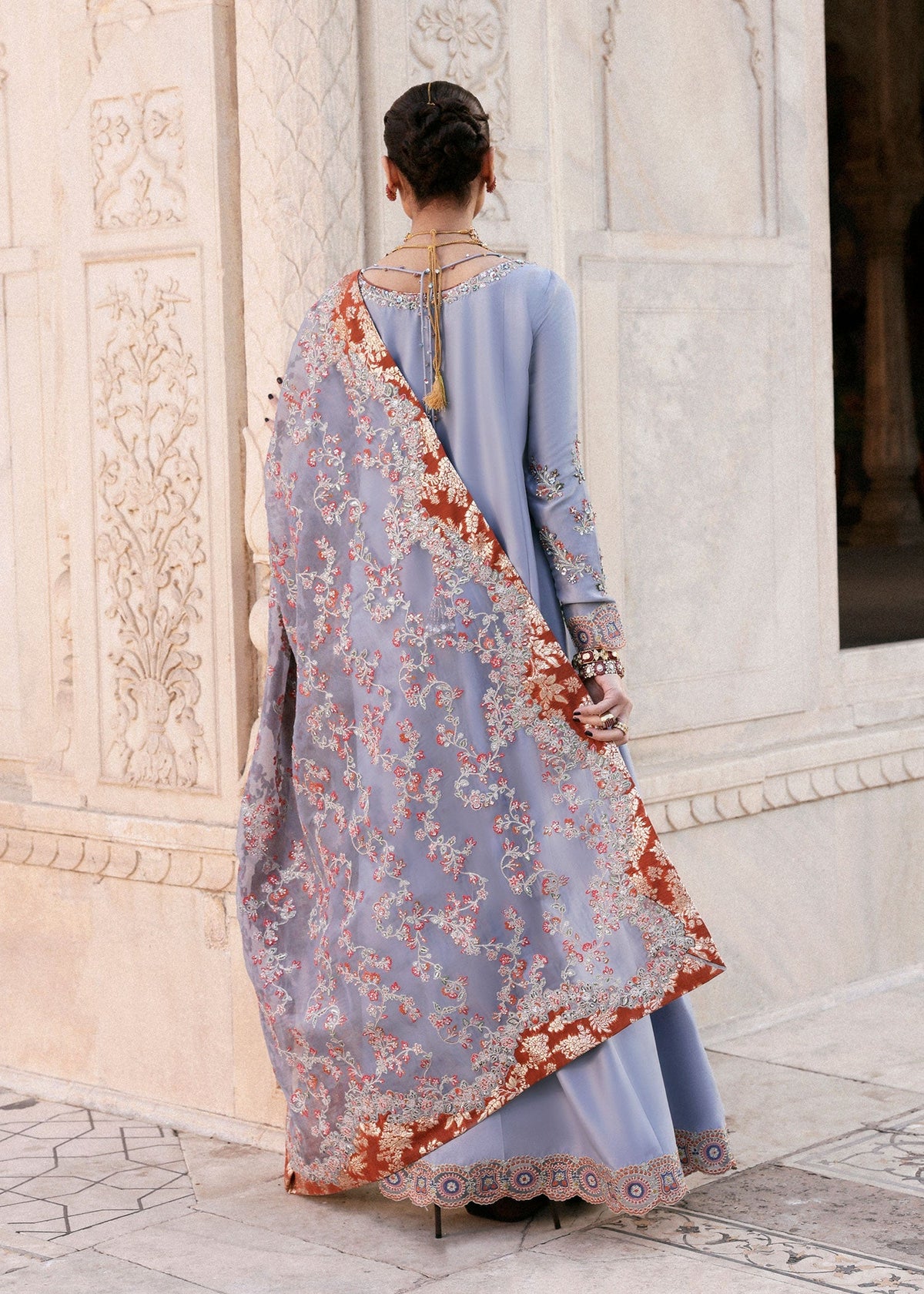 Hussain Rehar | Luxury Pret AW 25 | Periwina, image 2