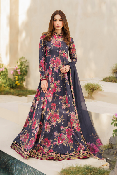 Iznik | Festive lawn 24 | SFL-12 -  Iznik Luxury - Original Designer Dress - House of Maryam