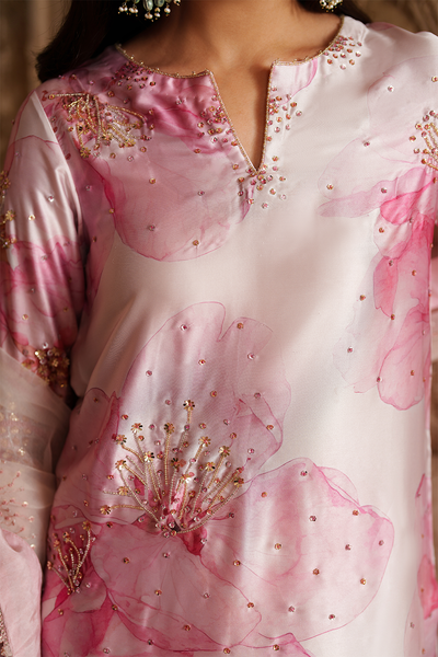 Iznik | Festive Formal | UE-547 Printed Charmeuse