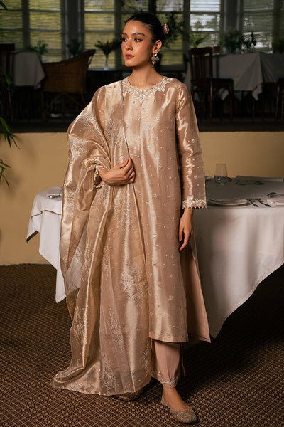 Cross Stitch | Luxury Pret | Sunset Blush-3 PC (Shirt,Trouser & Dupatta)