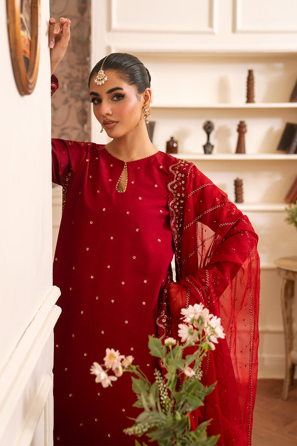 Neeshay | Luxe Pret | Crimora -  Neeshay Ladies Clothes - Original Designer Dress - House of Maryam