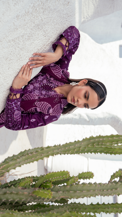 Zebtan | ZA-01 | Anaya Lawn -  Zebtan Luxry Formals - Original Designer Dress - House of Maryam