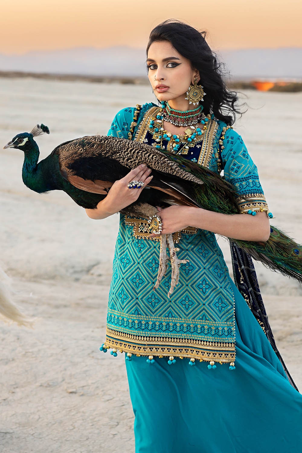 Gul Ahmed | Chunri Lawn 25 | BM-52021 -  Gul Ahmed Ladies Clothes - Original Designer Dress - House of Maryam