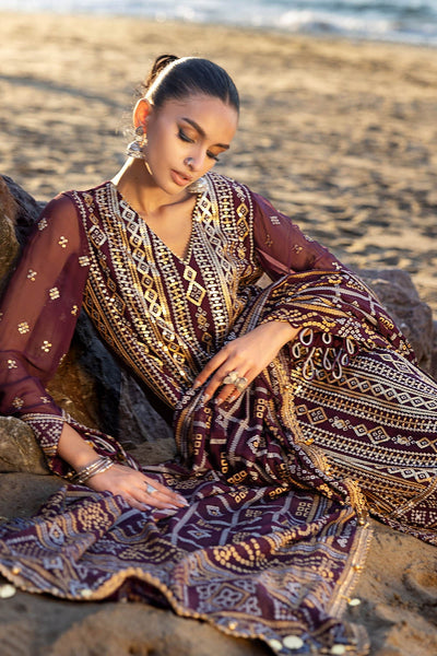 Gul Ahmed | Chunri Lawn 25 | BM-52023 -  Gul Ahmed Ladies Clothes - Original Designer Dress - House of Maryam