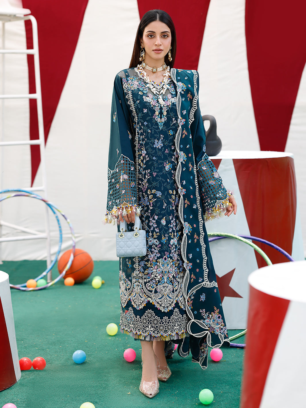 Bin Ilyas | Carnival Summer Edit 25 | 35 - A -  Bin Ilyas Ladies Clothes - Original Designer Dress - House of Maryam