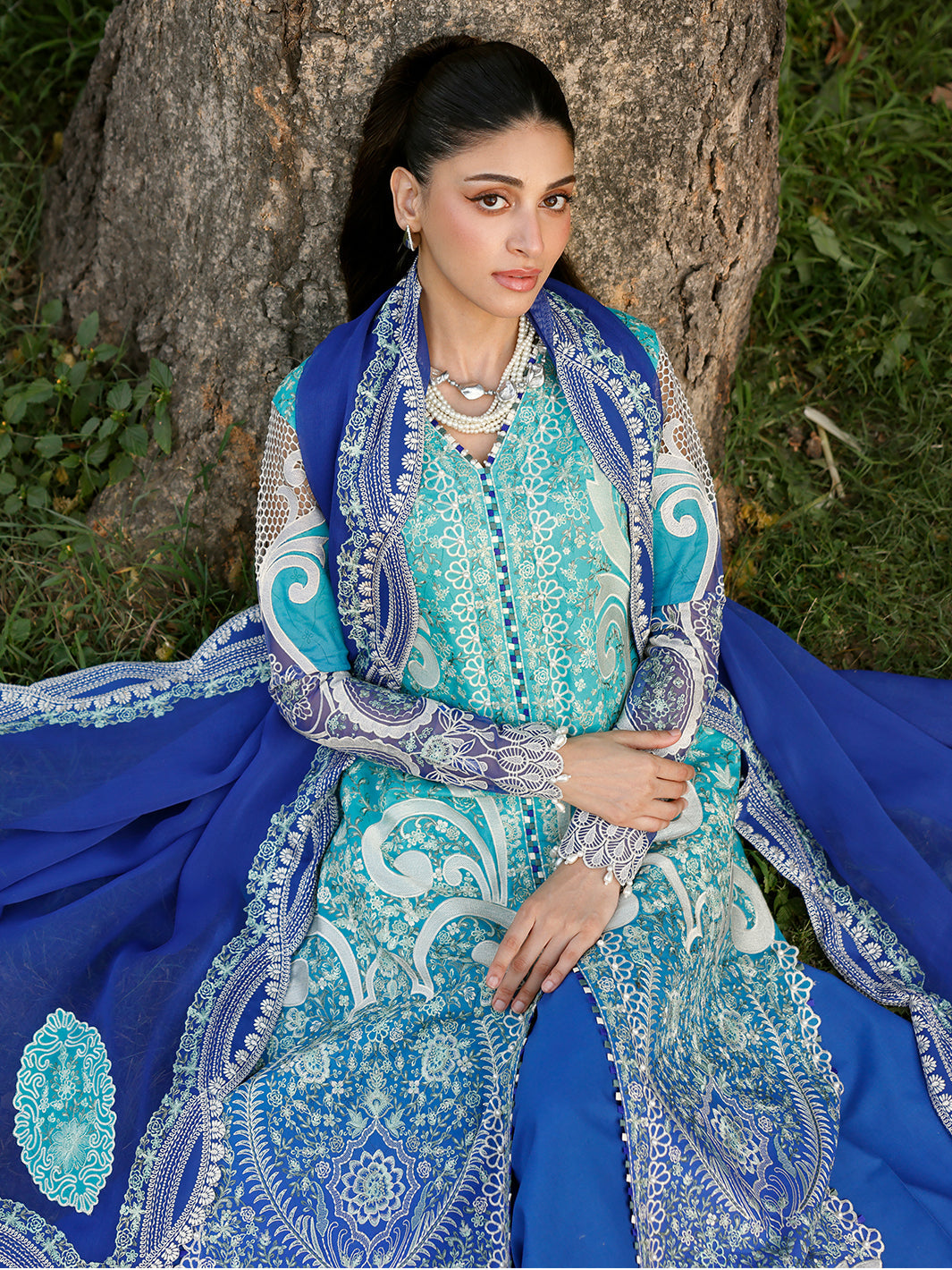 Bin Ilyas | Carnival Summer Edit 25 | 36 - A -  Bin Ilyas Ladies Clothes - Original Designer Dress - House of Maryam