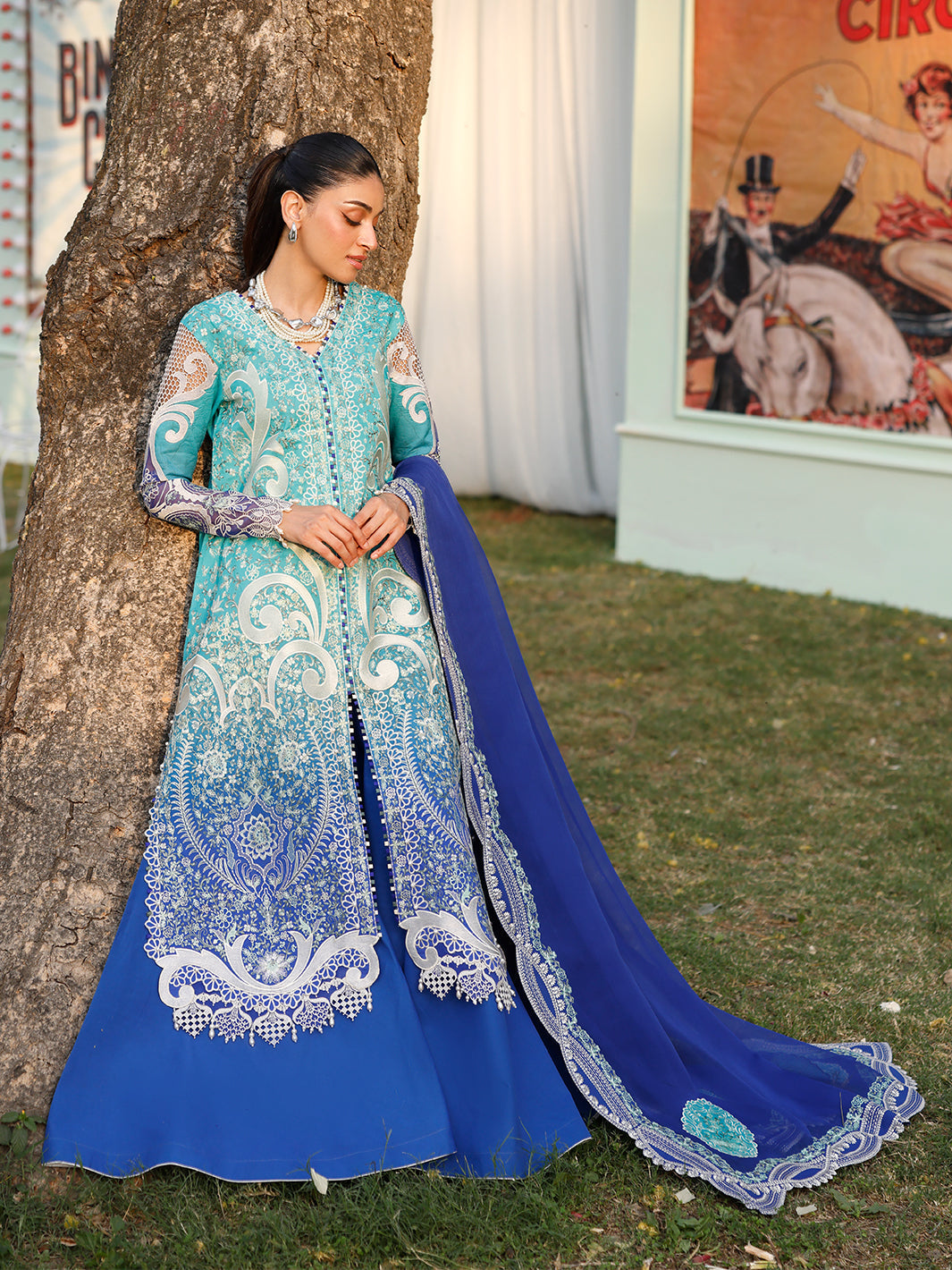 Bin Ilyas | Carnival Summer Edit 25 | 36 - A -  Bin Ilyas Ladies Clothes - Original Designer Dress - House of Maryam