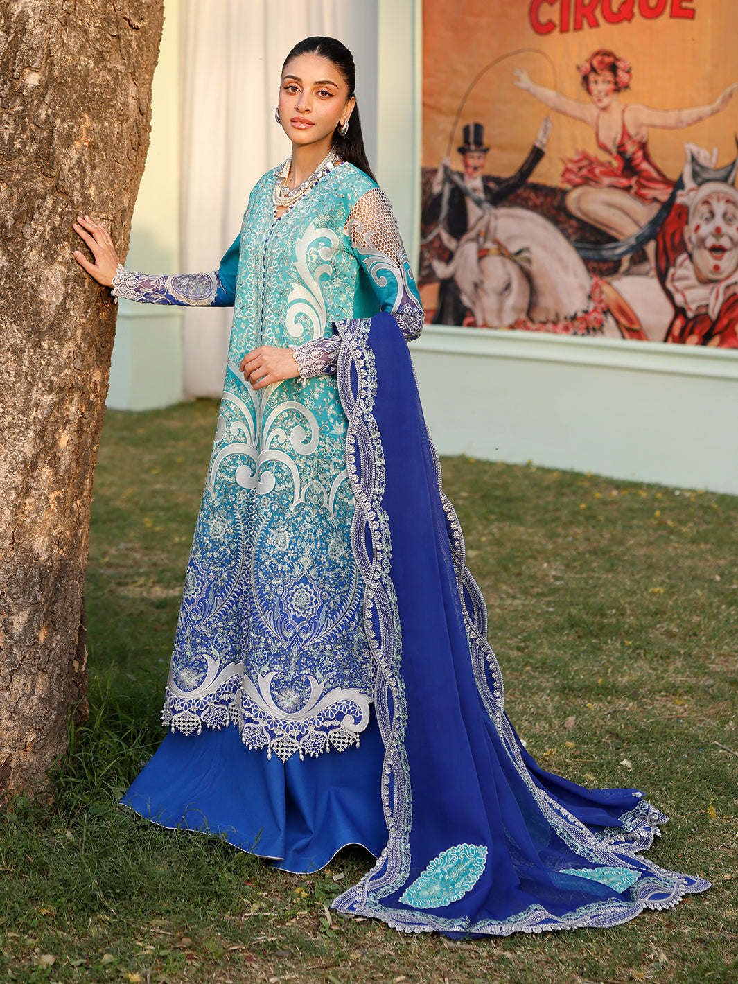 Bin Ilyas | Carnival Summer Edit 25 | 36 - A -  Bin Ilyas Ladies Clothes - Original Designer Dress - House of Maryam