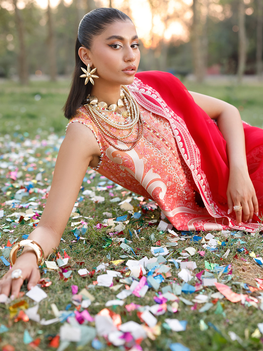 Bin Ilyas | Carnival Summer Edit 25 | 36 - B -  Bin Ilyas Ladies Clothes - Original Designer Dress - House of Maryam