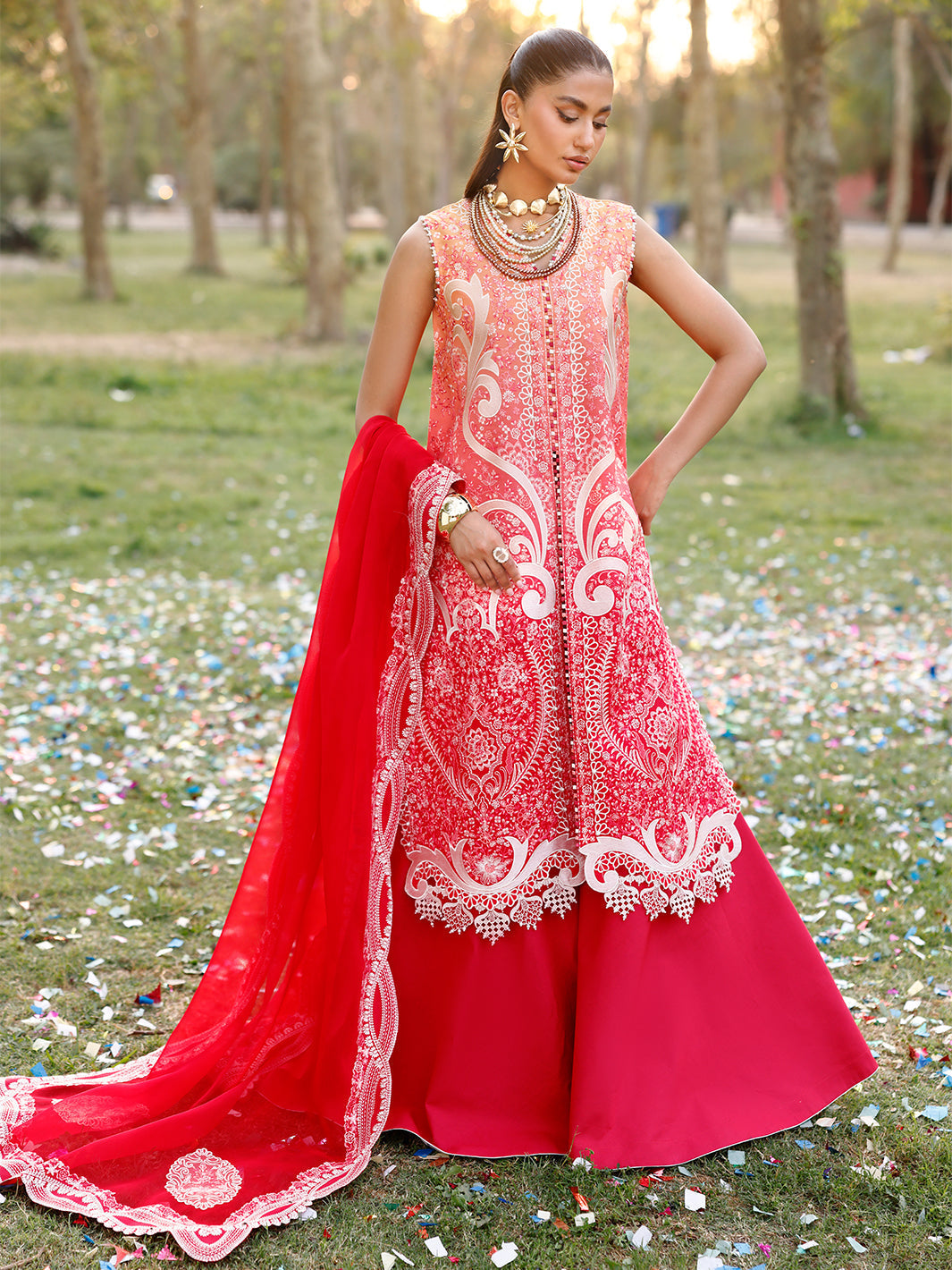 Bin Ilyas | Carnival Summer Edit 25 | 36 - B -  Bin Ilyas Ladies Clothes - Original Designer Dress - House of Maryam